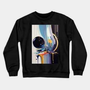 Artistic Thoughts in Acrylic Crewneck Sweatshirt